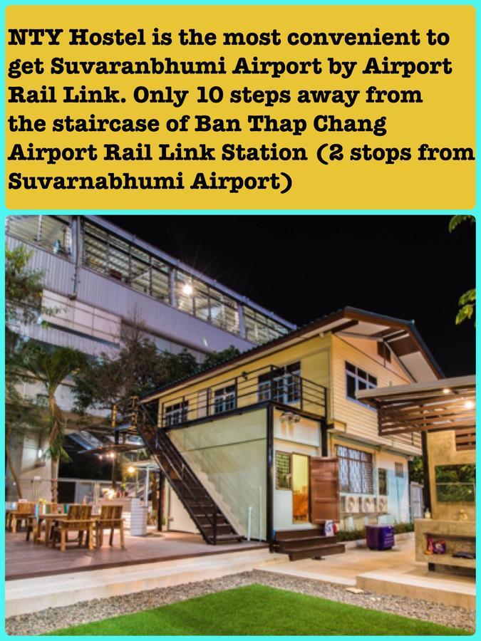 Nty Hostel Near Suvarnabhumi Airport Banguecoque Exterior foto